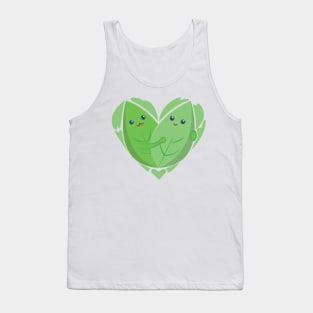 Heart of Leaves - I Will Never Leaf you - I will never leave you Tank Top